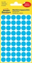 Štítky fi12 modré kruhy Avery 3142 (270)