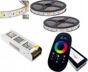 SET 14m 840 LED PÁS 5050 RGB + CW STUDENÁ BIELA