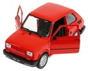 KOVOVÝ MODEL Fiat 126 Maluch MIERKA 1:21 WELLY