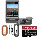 VIOFO A229 PLUS 2CH HDR videorekordér SONY STARVIS 2 +512GB karta +UP04