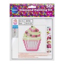 5D diamantová mozaika - Cupcake 15x15 89765