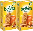 Belvita Cereálne sušienky s orieškami a medom 300 g x2