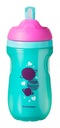 Tommee Tippee Fľaša so slamkou Love Pink 260ml 12m+