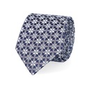 Tie Grey and Navy Fine Pattern Lancerto M.1035