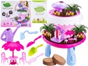 Zvlhčovač rastlín na pestovanie rastlín PINK Little Gardener's Set, Domček pre bábiky,