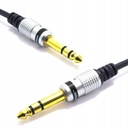 KÁBEL JACK 6.3 STEREO ZÁSTRČKA - VITALCO MK61 ZÁSTRČKA 5M