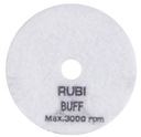 Leštiaci kotúč 100mm BIELY (62977) RUBI