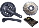 KĽUKA SHIMANO 301 48T + voľnobežka 7 reťazová SET