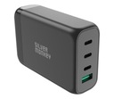 Silver Monkey GaN 130W USB-C PD + USB3.0 nabíjačka