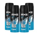 4X AXY ICE CHILL SPREJ PRE MUŽOV 150ML