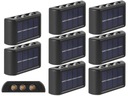 8x Lampka Elewacyjna LED SOLAR Czujnik Dzień/Noc