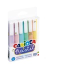 CARIOCA PASTELOVÉ ZVÝRAZŇOVAČE PASTELOVÉ 6 FARIEB