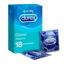 Durex Classic, kondómy, 18 ks.