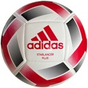 Futbalová lopta Adidas Starlancer Plus bielo-červená IA0969 R. 5