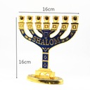 Menorah chanukový svietnik Jerusalem Home Decor 1