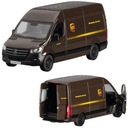 Model auta Mercedes Benz Sprinter UPS Pull-Back Goki