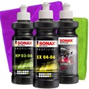 SONAX leštiaci set, leštiace pasty CUTMAX + EX 04-06 + NP 03-06