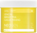 Neogen LEMON BRIGHT PHA GAUZE PEELING 30 ks - Peelingové vankúšiky