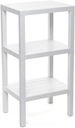 Biela kúpeľňová polica 29 x 38 x 73,5 cm 3 Tiers For Home Kitchen Room