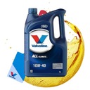 VALVOLINE OLEJ 10W40 VŠETKO KLÍMA ACEA A3/B4 5L + OLEJOVÝ PRÍV.