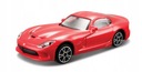 2013 SRT Viper GTS červená 1:43 Bburago 18-30239