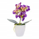 UMELÉ KVETY V ČRENÁRE Orchidea 21cm FARBY