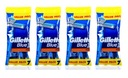 Holiaci strojček GILLETTE Blue 2 Plus 7 ks. x 4