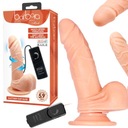 DILDO VIBRÁTOR S PRÍSAVKOU REALISTICKÝ MASÁŽER pre dámske erotické pomôcky