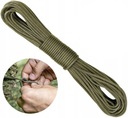 NEO LANO PARACORD NYLON TMAVO ZELENÉ 30m 4mm