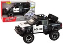 Offroadové vozidlo Raptor Police Black Otváracie dvere Zvukové svetlo