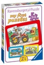 Ravensburger Vozidlá, Traktor, rýpadlo a nákladné auto 3X6 EL. 06573