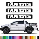 3x NÁLEPKY Jeep Car Side Graphics Auto EXPEDITION TÉMA 70x13