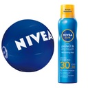 NIVEA SUN PROTECT&DRY Balzam na opaľovanie v spreji SPF30 200ml + Guľôčka