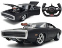 Diaľkovo ovládané auto RASTAR R/C 1970 DODGE CHARGER R/T Mierka 1/16