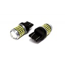 LED žiarovka 7443 12-24V CANBUS 2100lm silná biela