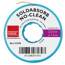 SOLDABSORB cínový sací oplet 2,5mm 1,5m