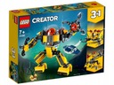 LEGO CREATOR 3V1 podvodný robot 31090