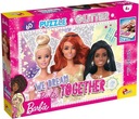 Puzzle Barbie Snívame spolu Glitter 60 - Lisci