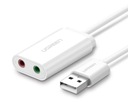 UGREEN externá zvuková karta USB 15 cm