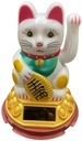 SOLAR Japonská mačka Maneki-Neko Chinese Happiness