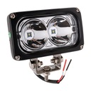 LED pracovná lampa 9-32V, 2LEDX15W 3000LM 6000K