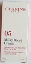 Clarins Milky Boost Cream 05 farbiaci krém 5 ml