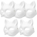 Cat Halloween Mask Blank Therian 5 ks