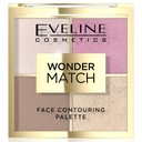 EVELINE COSMETICS Wonder Match paletka na kontúrovanie tváre 01 10g