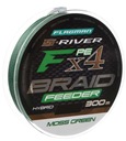 FLAGMAN Braid S-RIVER HYBRID F4 FEEDER BRAID MOSS GREEN 300m 0,16mm