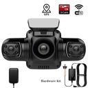 3 * 1080P Dash Cam WiFi WDR GPS