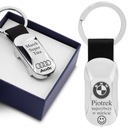 BMW Audi ENGRAVED LED Auto Keychain S Darček pre otca a manžela