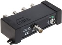 CVBS video splitter - PAL / NTSC 4 ks BNC