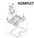 KOMPLETNÝ KRYT VENTILU Bombardier DS 250 OEM!