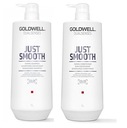 GOLDWELL JUST SMOOTH SHAMPOO 1000 + CONDITIONER 1000